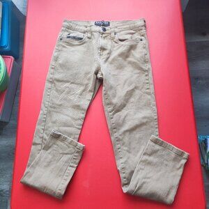 Zoo York jeans slim straight leg light brown men's size 28